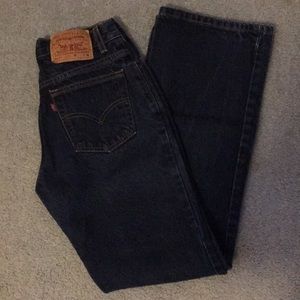 Levi’s 517 jeans, slim fit, boot cut
